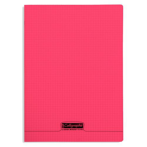 Cahier piqué 8000 polypro A4 5/5 96p - Calligraphe