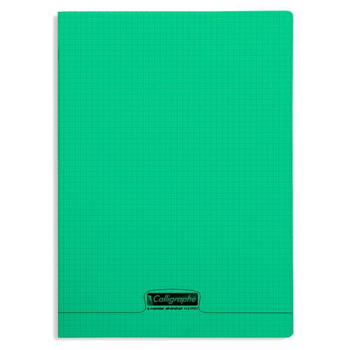Cahier piqué 8000 polypro A4 5/5 96p - Calligraphe
