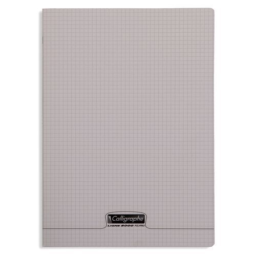 Cahier piqué 8000 polypro A4 5/5 96p - Calligraphe