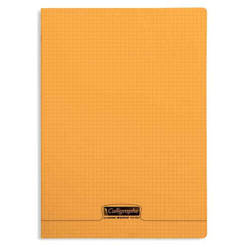 Cahier piqué 8000 polypro A4 5/5 96p - Calligraphe