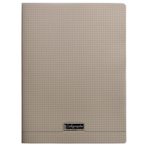 Cahier piqué 8000 polypro 24x32 cm 5/5 96p - Calligraphe