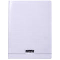 8000 POLYPRO, Cahier piqué incolore 24x32cm 96p Q.5x5 90g