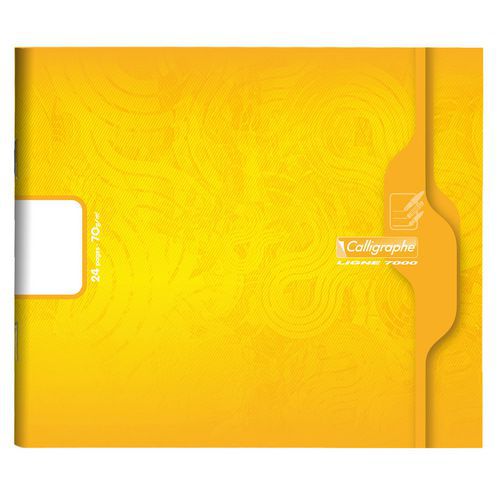 Cahier Maternelles piqué à l'italienne 17x14,7 cm (uni) - Calligraphe