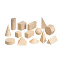 Set de solides géométriques en bois 14 pièces - Wissner