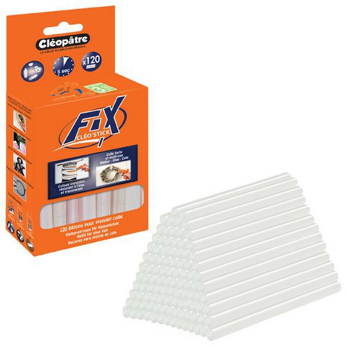 Bâton De Colle Universelle Transparente Ø 7mm Longueur 10 Cm