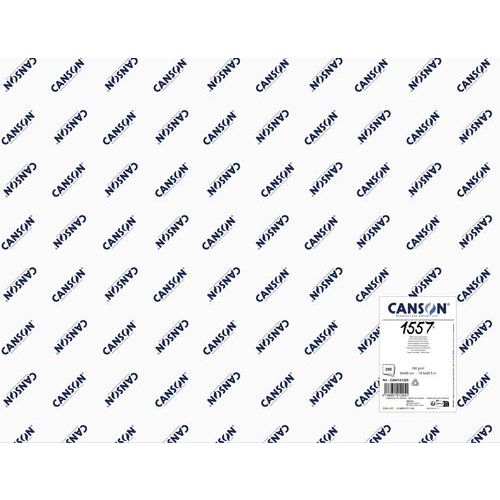 Paquet De 250 Feuilles Dessin Blanc 160g 50x65 Cm