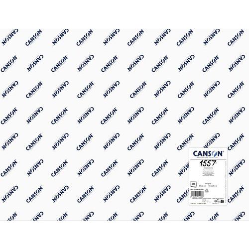 Paquet De 250 Feuilles Dessin Blanc 200g 50x65 Cm