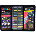 Mallette 20 marqueurs Groovy Colour couleurs festives - Posca