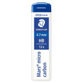 Etui 12 mines pour porte-mines 0,7 mm HB - Staedtler