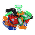 Lot de 20 porte-clés couleurs assorties - Pavo