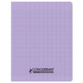 Cahier Polypropylène 90g 96pages Seyes 17x22 Cm Pastel Lilas