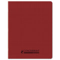 Cahier Polypropylène 90g 96pages Seyes 17x22cm Recyclé Rouge