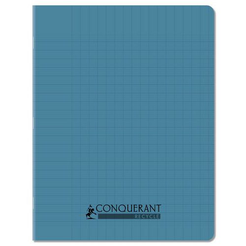 Cahier Polypropylène 90g 96 Pages Seyes 17x22cm Recyclé Bleu