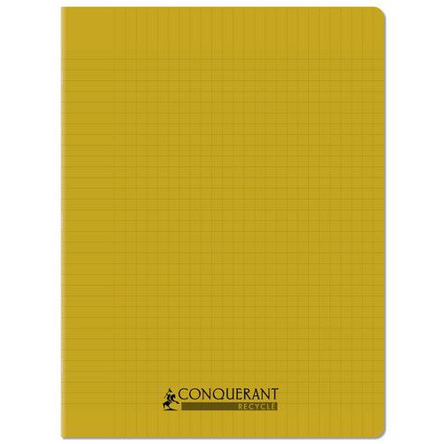 Cahier polypropylène 90g 96 pages seyes 24x32 cm recyclé - Conquérant