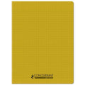 Cahier Polypropylène 90g 96pages Seyes 24x32cm Recyclé Jaune