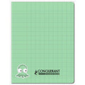 Cahier Écriture Polypro 90g 32p 17x22 Rég Spé Seyes 12x12 Interlignes 3mm Vert