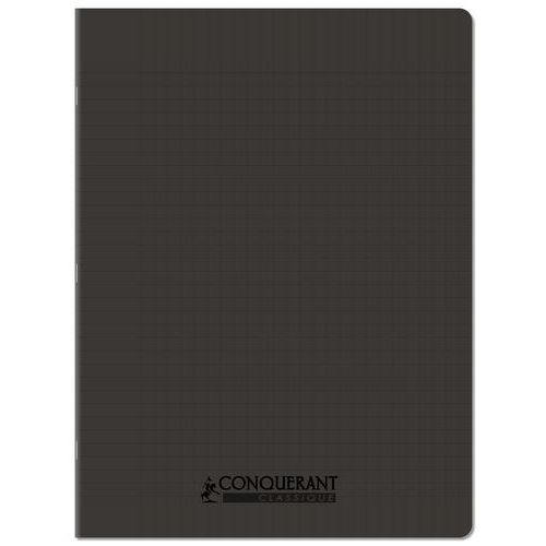 Cahier Polypropylène 96 Pages 90g Seyes 24x32 Cm Noir