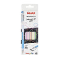 Pochette 6 Stylos Encre Gel Pastel Pentel