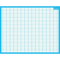 Ardoise 21 x 26,5 cm blanche en carton rigide uni/seyes - Bouchut