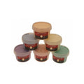 Assortiment 6 pots de 250ml peinture aux doigts pastel
