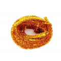 Echeveau 10m chenille scintillante Ø 6mm - or