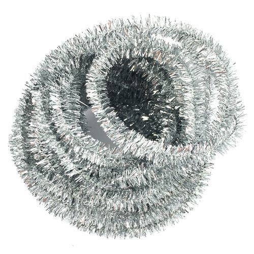 Echeveau 10m Chenille Scintillante Ø 6mm - Argent