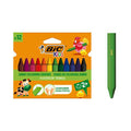 Etui 12 Craies Plastidecor Bic Triangle 9 Cm Mine: 12 Mm
