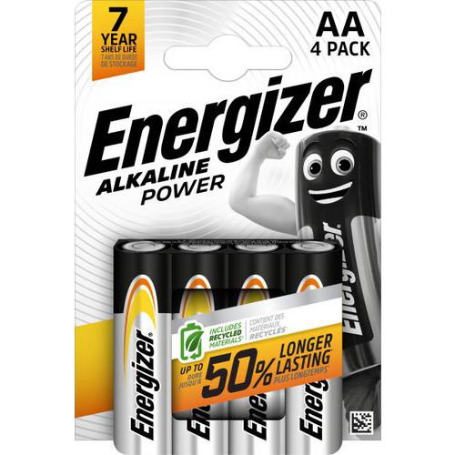 Pile bâton alcaline LR06 - Energizer