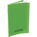 Cahier Polypropylène 90g 32p Seyes 17x22 - Vert