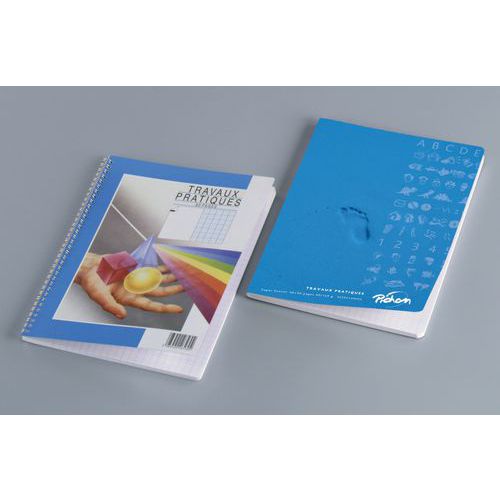 Cahier Travaux Pratiques 24x32 Cm Piqûre 96 Pages