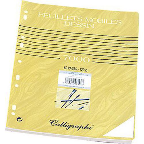 Etui 40 Feuillets A4 Dessin Uni 120g