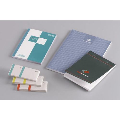 Bloc-notes Direction 200 Pages A5 5x5mm Piqué