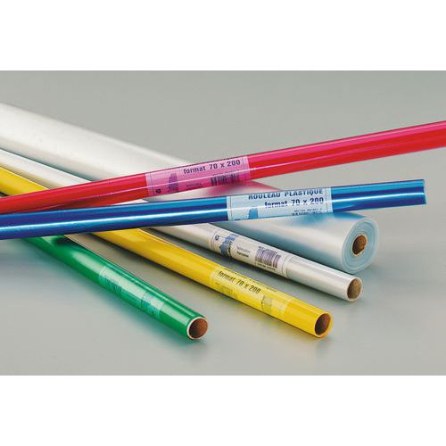 Rouleau plastique transparent polypro non adhésif 50x0,70 m - Purple
