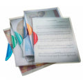 Chemise Colorclip en polypropylène transparent, clip 3mm - Leitz