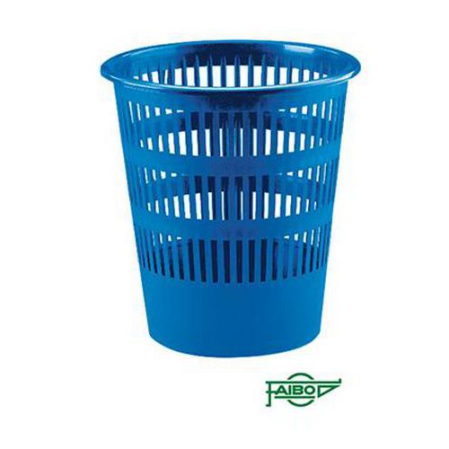 Corbeille à papier Fapi - bleu