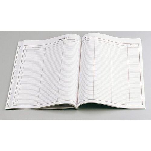 Journal De Classe 21x29.7 Cm 100 Pages Réf P2