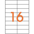 Boite De 1600 Étiquettes Adhésives 105x37 Mm
