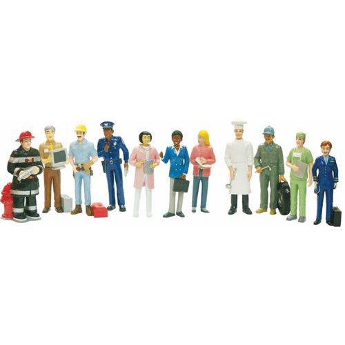 Figurines des métiers - Lot de 11 - Miniland