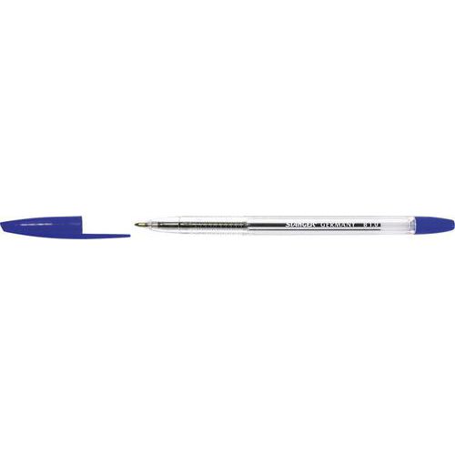 Stylo bille pointe moyenne bleu