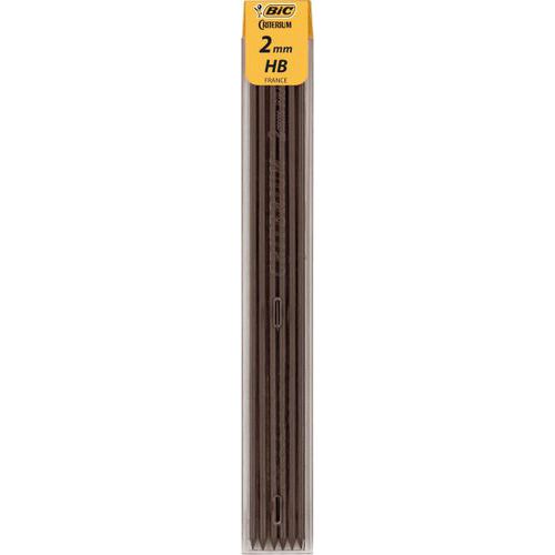 Etui 6 mines pour porte-mine 2 mm HB - Bic