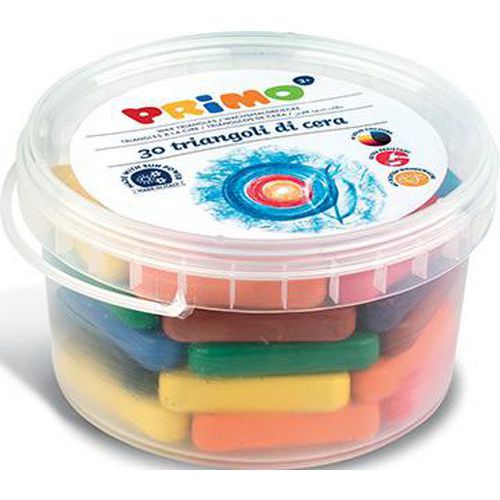 Pot 30 craies triangles magiques - Primo