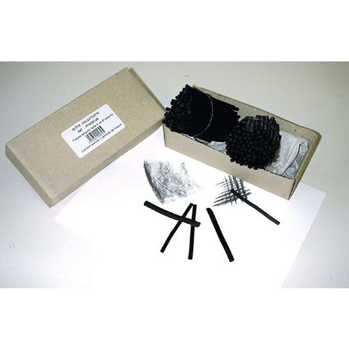 Boîte scolaire 100 fusains 6 cm diamètre 4 à 6 mm - Coates