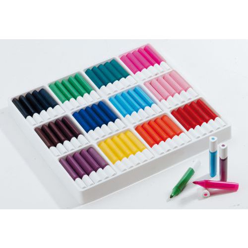 Classpack de 120 feutres couleurs assorties - Pichon