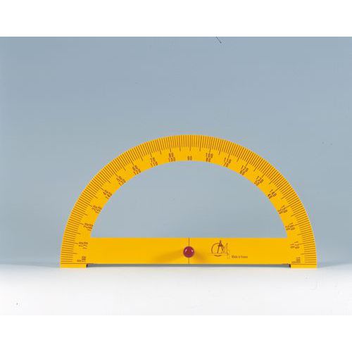 Rapporteur à tableau bois laqué jaune avec poignée - L'arboiserie