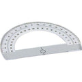 Rapporteur 180° Base 12cm Plast Transp