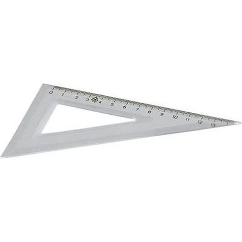 Equerre plastique 15 cm, 60° - Purple
