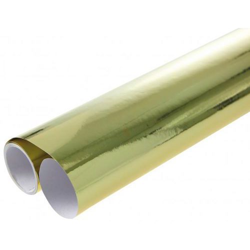 Rouleau de papier métallisé 2,00 x 0,70 m - or