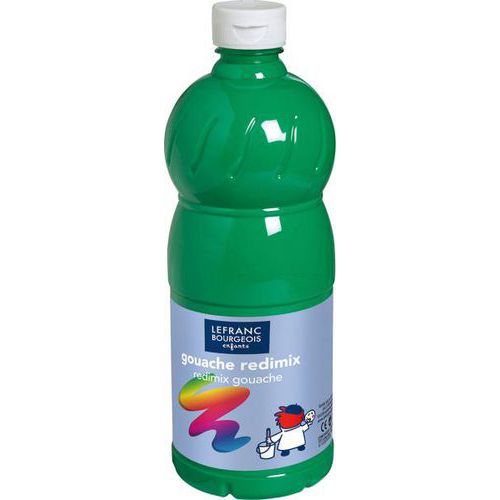 Flacon 500ml Couleurs Acryliques Glossy - Vert Anis