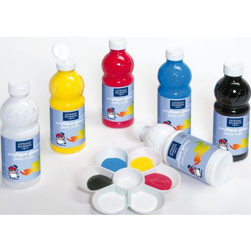 Assortiment 6 Flacons 500 Ml Glossy Couleurs Primaires