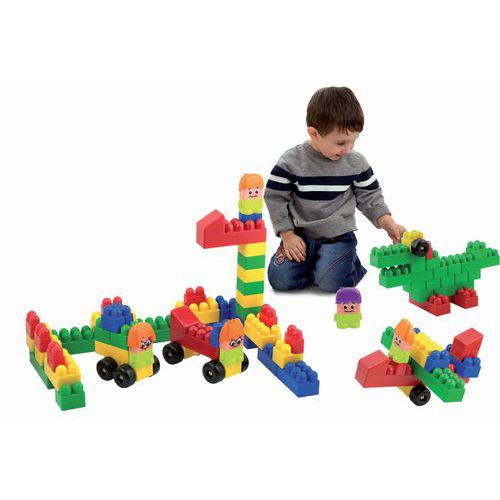 Lot de 96 Super blocks - Lot de 96 - Miniland